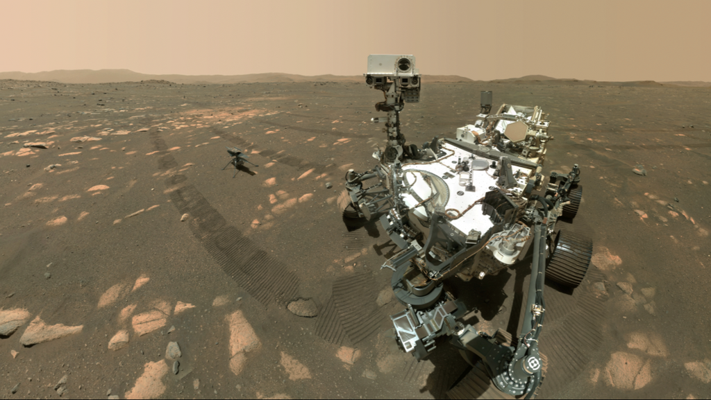 Perseverance Selfie on Mars